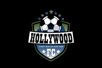 design a modern and unique football club logo for your team