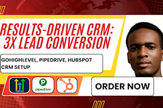 setup gohighlevel pipedrive CRM, automation, go high level ghl sales funnel, a2p