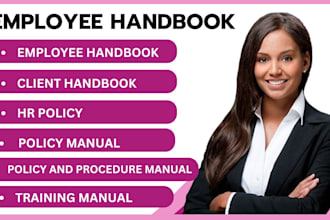 formulate expert employee handbooks, HR compliant handbook client intake form