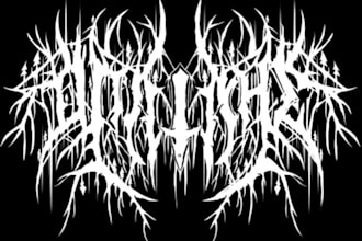 do brutal death metal, slamming, deathcore logo for you