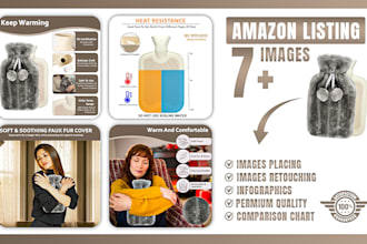 create premium amazon listing images, product pictures