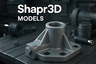 create high quality 3d modeling and technical drawings in shapr3d