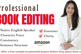 proofread developmental edit msword kindle formatting book typesetting