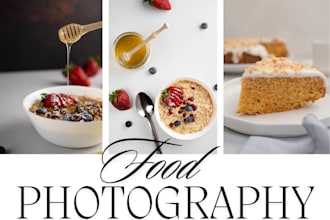 shoot and edit high quality food and product photos