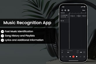 develop a custom music recognition app like shazam, soundhound and musixmatch