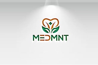 create a unique and modern logo that represents your medical business