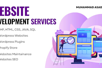develop and design wordpress, shopify and custom website for your business