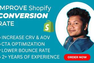 increase conversion rate of your shopify online store with conversion rate cro