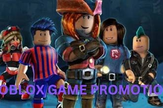 promote your roblox game and  create gaming thumbnails