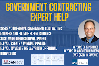 assess your federal government contracting readiness and provide expert guidance