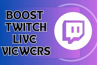 promote your live stream to gain active viewers and chatters