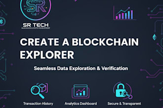 develop a custom blockchain explorer for your network