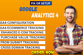 fix and setup google analytics 4 tracking via GTM