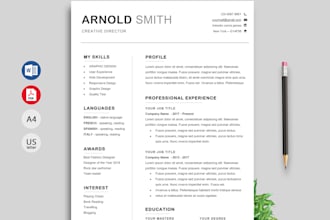 craft professional ats resume, cover letter, sales, data science, tech, sdr CV