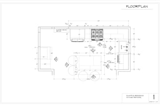 create customized kitchen floorplans for renovations