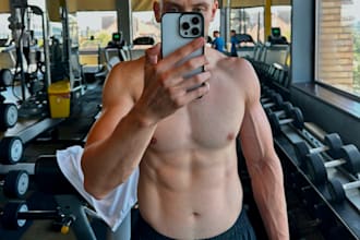 be your fitness personal trainer with 1on1 video session