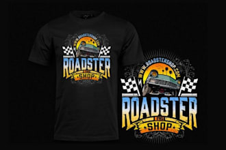 do hoodie retro vintage illustration tshirt logo design