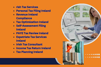 do irish tax services and  personal tax compliance, filing, and tax optimization