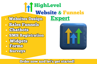 setup gohighlevel workflow automation landing page sales funnel membership site