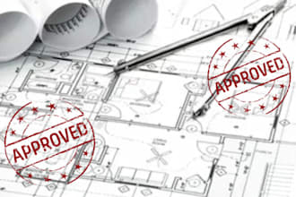 review , sign and stamp your USA architectural drawing and electrical drawing