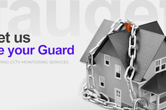 cctv monitoring remotely as a security guard