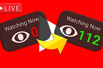 organically promote your youtube channel and live stream