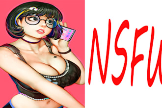 draw anime nsfw art for your oc or fursona