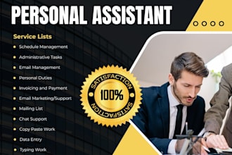 be your personal administrative virtual assistant