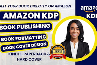 promote format  publish your fiction and non fiction fantasy book on amazon kdp