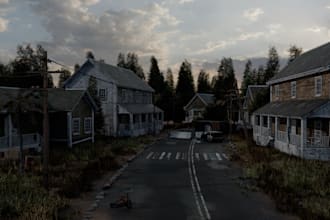 do realistic landscape design 3d environment level design game environment