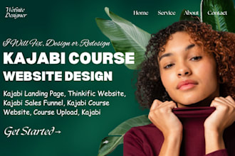 migrate kajabi online course website design video course upload course creation