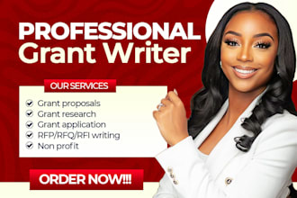 research and write small business grant writing grant proposals nonprofit grant
