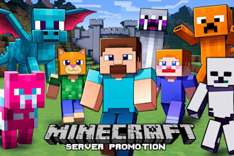 do minecraft server promotion game server, server adverts to get active players