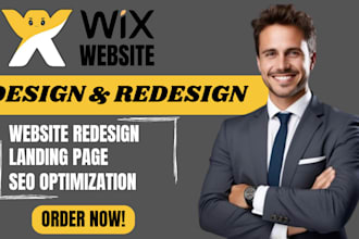 wix website redesign wix website design event booking website wix studio design