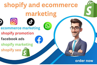 do ecommerce marketing promotion SEO facebook ads to boost your sales