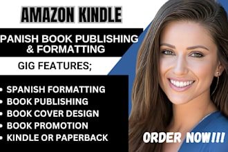 publish spanish book format spanish book ebook spanish publishing amazon kdp