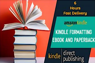 do amazon KDP book formatting, publishing, paperback formatting kdp kindle ebook