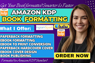 do book formatting, book typesetting, book layout design, paperback formatting