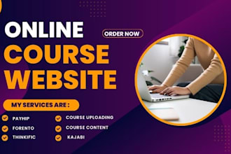 do course upload content upload payhip thinkific kajabi forento teachable