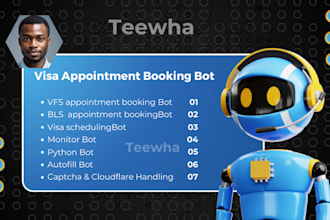 build vfs angola visa booking bot, visa  appointment booking bot, monitor bot