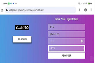 rebrand iptv web player app, purple tv, stremio vod and xciptv