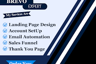 setup mailerlite, brevo email newsletter email template, landing page
