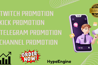 do organic kick prom0tion telegram promotion twitch pr0motion channel pr0motion