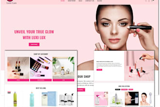 build shopify dropshipping website and store design product research and listing