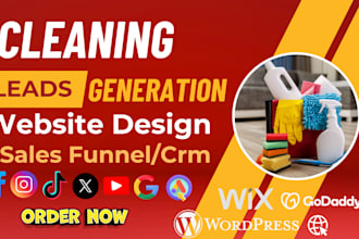 be your commercial cleaning ads manager, setup and manage meta ads cleaning lead