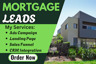 create mortgage lender website with mortgage calculator lead capturing sales
