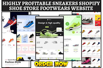 design shopify sneakers store shoe footwear website sneakers reselling website