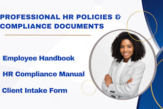 create an employee handbook client intake form and HR compliance handbook