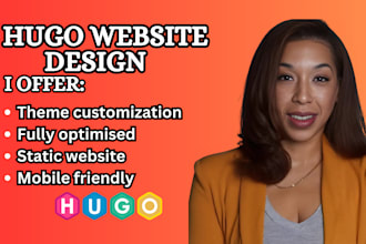 design redesign hugo static website build migrate hugo website