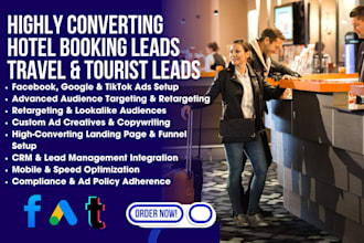 generate highly converting travel agency leads hotel booking leads tourist leads